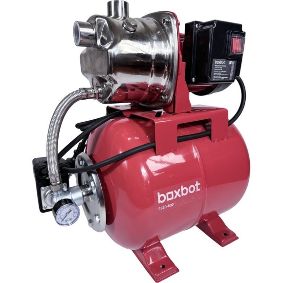 Насосная станция Boxbot 800 Вт, размер бака 20 л, PS20-800 901068.PS20-800-2