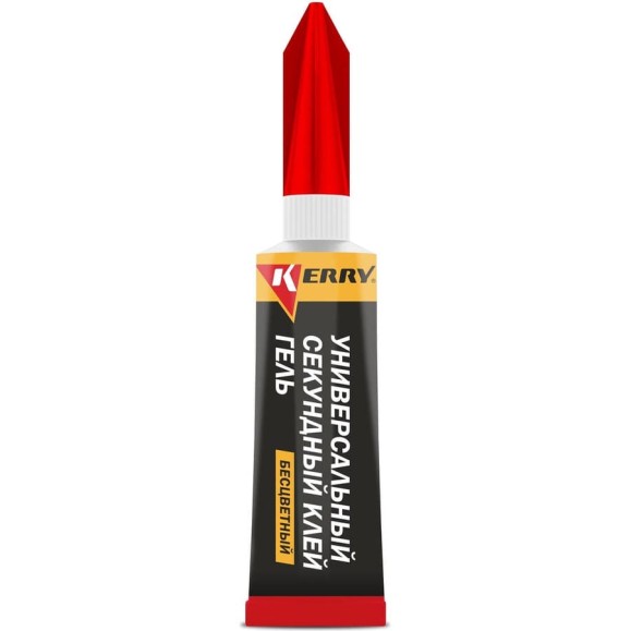 Универсальный секундный клей гель KERRY SUPER GLUE GEL KR-153-2 Универсальный секундный клей гель KERRY SUPER GLUE GEL KR-153-2