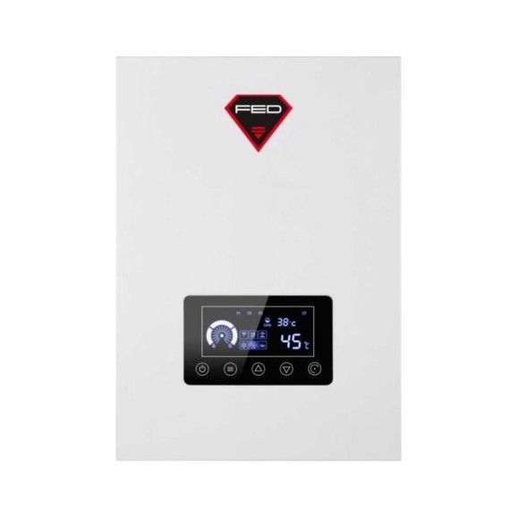 Котел электрический FED Electric 7.5 кВт 230/400V + возможность подключения ГВС и Wi-Fi BF07 Котел электрический FED Electric 7.5 кВт 230/400V + возможность подключения ГВС и Wi-Fi BF07