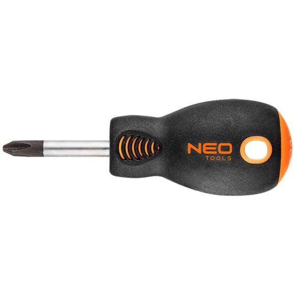 Крестовая отвертка NEO Tools PH2x38 мм CrMo 04-023 Крестовая отвертка NEO Tools PH2x38 мм CrMo 04-023