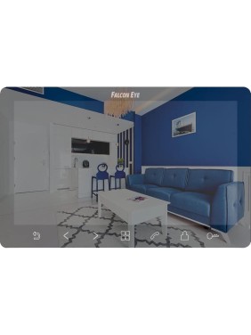 Монитор цветного видеодомофона с зеркальной передней панелью Falcon Eye Mirror HD 00-00334022