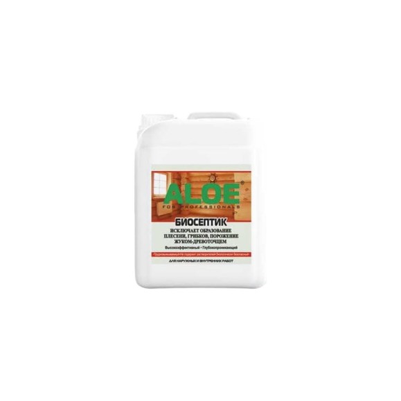 Биосептик ALOE 20 л, зеленый 10253 Биосептик ALOE 20 л, зеленый 10253