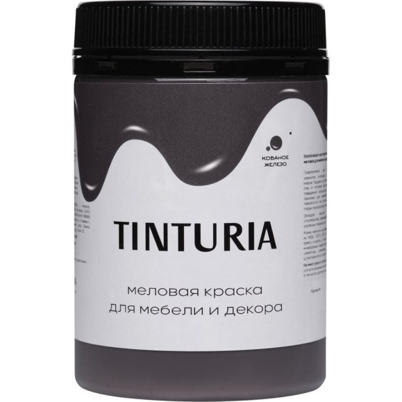 Краска для мебели и декора TINTURIA Кованое железо 0.75 кг /6 ЭК000145884