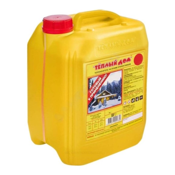 Антифриз Тёплый дом-30 50кг этиленг 45% -31С канистра 119-0352