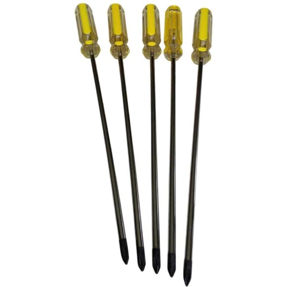 Отвертка крестовая WYNNS 200_5,0 №1 5шт, W0394E+(5) Tools 00000017977