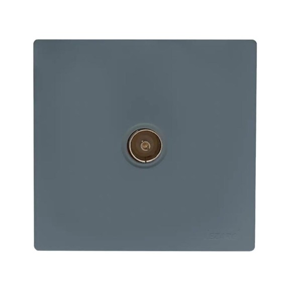 Розетка ТВ Lezard LETO оконечная, графит 752-3400-130