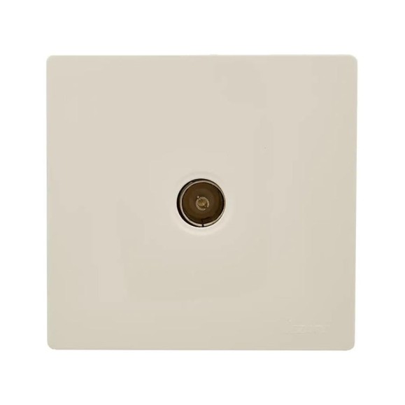 Розетка ТВ Lezard LETO оконечная, крем 752-0300-130