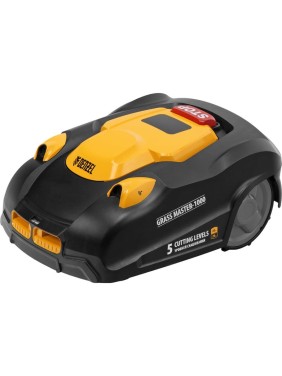Робот-газонокосилка Denzel Grass Master 1000, ультразвуковой датчик, 3 Ач, LCD дисплей, Wi-Fi 58955
