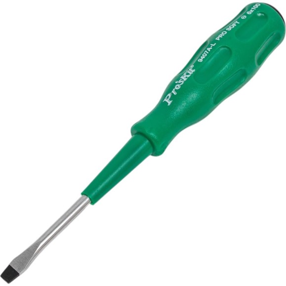 Отвертка ProsKit Pro-Soft - 6.0x57мм 89407A-L С00036801 Отвертка ProsKit Pro-Soft - 6.0x57мм 89407A-L С00036801