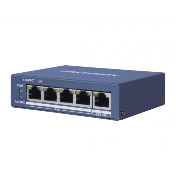 PoE коммутатор Hikvision Ethernet, DS-3E0505P-E УТ-00017157