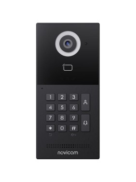 Вызывная панель Novicam FORWARD XRK IP BLACK, Встроенная СКУД, Считыватель Mifare/EM-Marin, Клавиатура, Камера: 2.1 Мп, угол обзора 125, подключение к NVR/ПК, Поддержка 4054 Вызывная панель Novicam FORWARD XRK IP BLACK, Встроенная СКУД, Считыватель Mifare/EM-Marin, Клавиатура, Камера: 2.1 Мп, угол обзора 125, подключение к NVR/ПК, Поддержка 4054