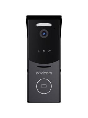 Вызывная панель Novicam STRICT MR IP WIFI BLACK, Встроенная СКУД, Считыватель Mifare, Камера: 2.1 Мп, угол обзора 125, подключение к NVR/ПК, Поддержка SIP-протокола 4053 Вызывная панель Novicam STRICT MR IP WIFI BLACK, Встроенная СКУД, Считыватель Mifare, Камера: 2.1 Мп, угол обзора 125, подключение к NVR/ПК, Поддержка SIP-протокола 4053