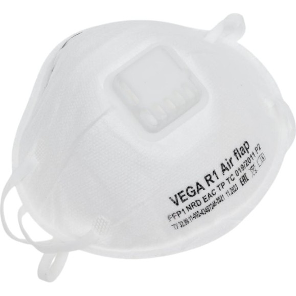 Респиратор с клапаном Фабрика Вега Спец Vega R1 Аir Flap FFP1, 10 шт 1671236