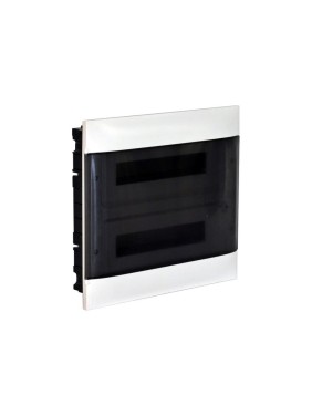 Пластиковый щиток Legrand Practibox S Встраиваемый (в полые стены) 2x12 Дымчатая дверь 135572