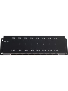 Пассивный PoE-инжектор OSNOVO Ethernet, PoE Midspan-8/P УТ-00013706