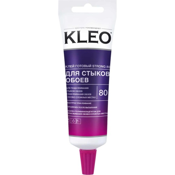 Клей для стыков обоев KLEO STRONG 080 стыки Клей для стыков обоев KLEO STRONG 080 стыки