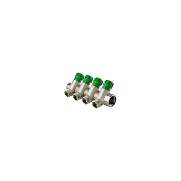 Коллектор ООО ПКФ Сварком регулируемый н/р. 4 выхода 3/4x1/2 (VTc.560.N) (1 шт.) СанТех s009181 Коллектор ООО ПКФ Сварком регулируемый н/р. 4 выхода 3/4x1/2 (VTc.560.N) (1 шт.) СанТех s009181
