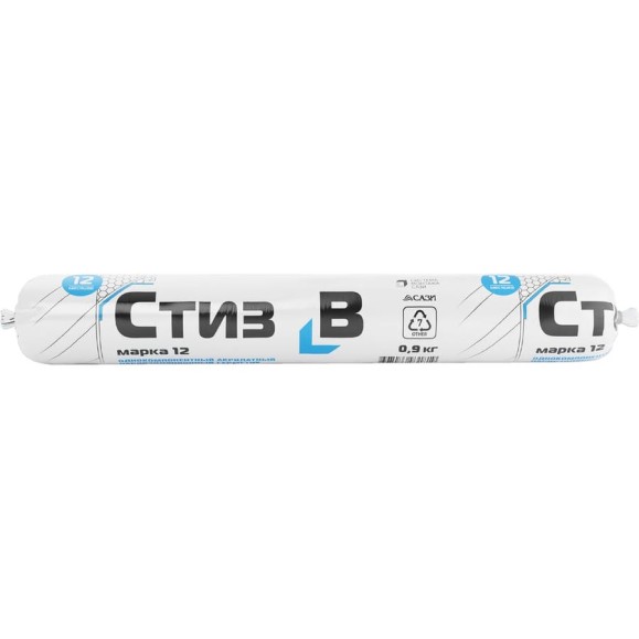 Герметик для монтажа окон акриловый пароизоляционный СТИЗ В файл-пакет, 0,9 кг, RM000003638 Герметик для монтажа окон акриловый пароизоляционный СТИЗ В файл-пакет, 0,9 кг, RM000003638