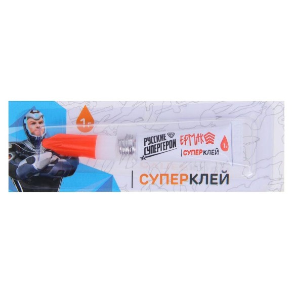 Супер клей ЕРМАК 1 г, на блистере, 469-003
