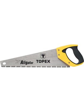 Ножовка Aligator 7 TPI трехсторонняя заточка TOPEX 10A441