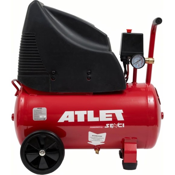 Поршневой безмасляный компрессор ATLET (24 л, 8 бар, 185 л/мин) SC-OF24LP Поршневой безмасляный компрессор ATLET (24 л, 8 бар, 185 л/мин) SC-OF24LP
