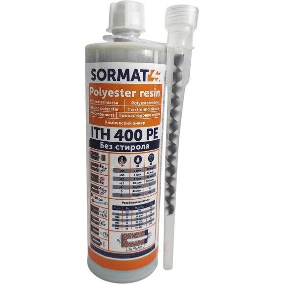 Химический анкер SORMAT ITH 400 PE 9630172941 Химический анкер SORMAT ITH 400 PE 9630172941
