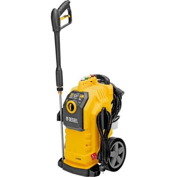 Моечная машина высокого давления Denzel K 70 Power, 2500 Вт, 180 бар, 600 л/ч, асинхронный двигатель, 58272