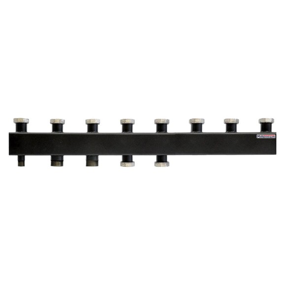 Коллектор для котла Millennium 1 1/2" наружная резьба х 1 1/2" внутренней резьбой /125мм/ 4+1 контура MKS4085.41F Коллектор для котла Millennium 1 1/2" наружная резьба х 1 1/2" внутренней резьбой /125мм/ 4+1 контура MKS4085.41F