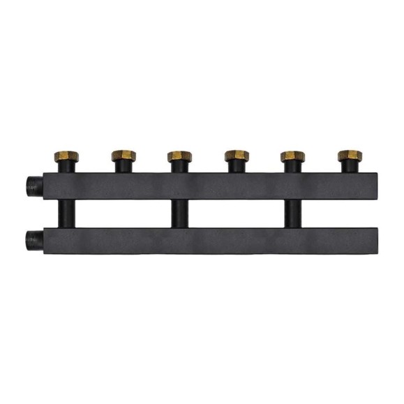 Коллектор для котла Millennium 1 1/2" наружная резьба х 1 1/2" внутренней резьбой /125мм/ дублер 3 контура MKD40140.3F