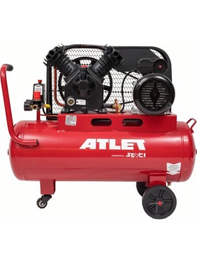 Поршневой масляный компрессор ATLET (50 л, 10 бар, 250 л/мин) SC-PB50L