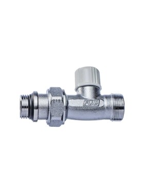 Прямой запорный вентиль FAR 1/2" М24х19, уплотнение EPDM FV 1305 C12