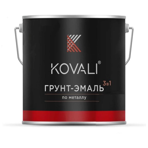 Грунт-эмаль KOVALI 3 в 1 полуглянец NCS S 0540-B 2.4 кг А3.1.20540-B Грунт-эмаль KOVALI 3 в 1 полуглянец NCS S 0540-B 2.4 кг А3.1.20540-B