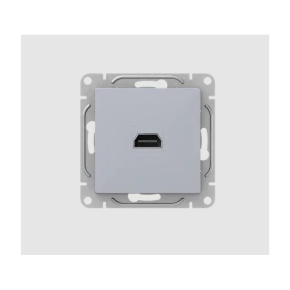 Механизм розетки HDMI EKF алюминий Эпика UP1-SOA-HDMI