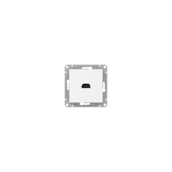 Механизм розетки HDMI EKF белый Эпика UP1-SOW-HDMI