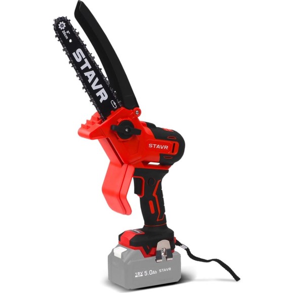Пила цепная аккумуляторная Ставр 18В STAVR SCS 18BL-20, 9060100046