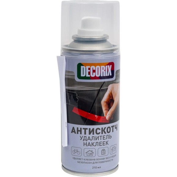 Удалитель наклеек Decorix АНТИСКОТЧ 210 мл 0146-03 DX Удалитель наклеек Decorix АНТИСКОТЧ 210 мл 0146-03 DX