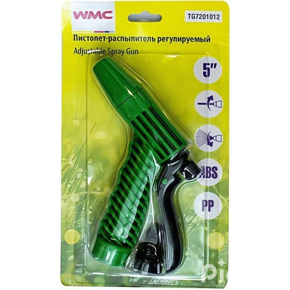 Пистолет-распылитель поливочный WMC TOOLS WMC-TG7201012(50053) Пистолет-распылитель поливочный WMC TOOLS WMC-TG7201012(50053)