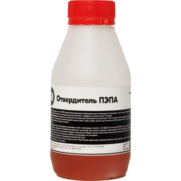 Отвердитель РУ-СМОЛА ПЭПА 100 г, для 1 кг смолы PEPA-100 Отвердитель РУ-СМОЛА ПЭПА 100 г, для 1 кг смолы PEPA-100