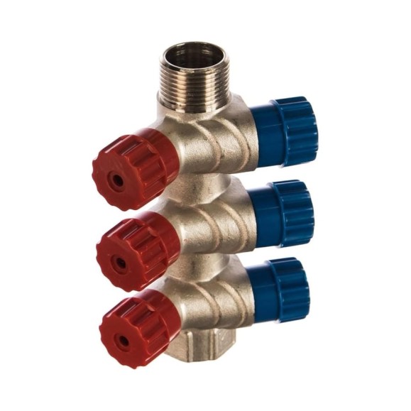 Коллектор регулировочный ООО ПКФ Сварком н/р. 3 выхода 3/4x1/2 (VTc.560.N) (1 шт.) СанТех s009180 Коллектор регулировочный ООО ПКФ Сварком н/р. 3 выхода 3/4x1/2 (VTc.560.N) (1 шт.) СанТех s009180