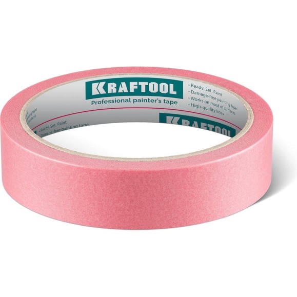 Малярная лента KRAFTOOL #200 Delicate 48 мм х 30 м, для деликатных и недавно окрашенных поверхностей 12102-48