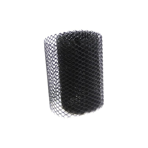 Сетка для защиты желоба от листьев IMPLAST 2,0*0,15м, черный 14038