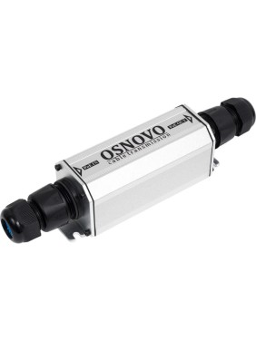 Уличный PoE удлинитель OSNOVO E-PoE/1GW 10/100/1000M Gigabit Ethernet до 500м (до 22W). sct0943