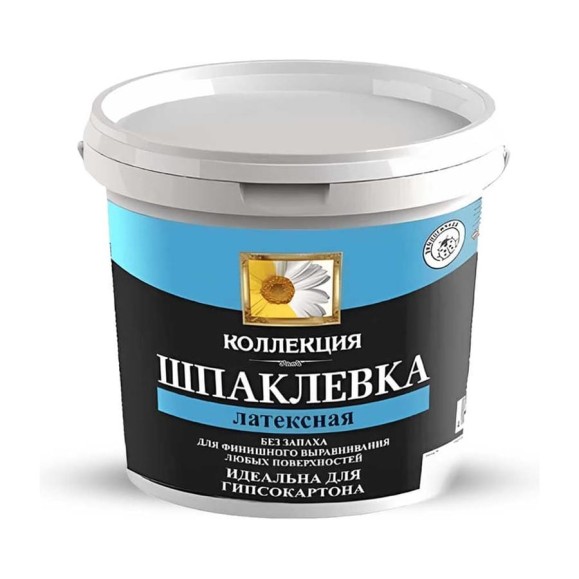Шпаклевка латексная КОЛЛЕКЦИЯ 5 кг ведро 011233 Шпаклевка латексная КОЛЛЕКЦИЯ 5 кг ведро 011233