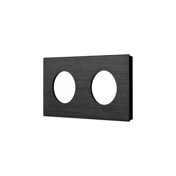 Рамка Arlight FRM-PRESTO-ALR-2-BK алюминиевая, 1шт 043875