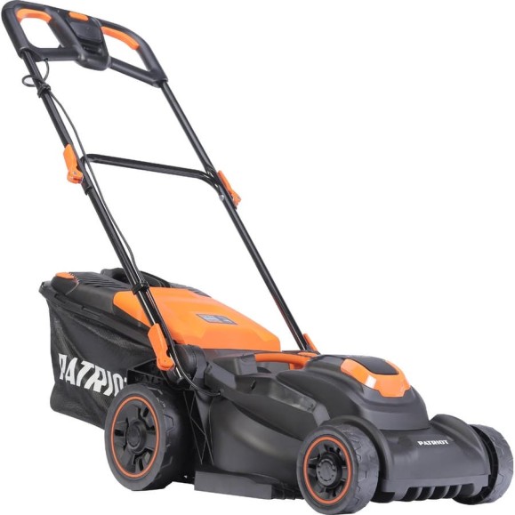 Газонокосилка электрическая PATRIOT PT1737E Lux, 1,7кВт, 37см, 40л + мульч. 512301737