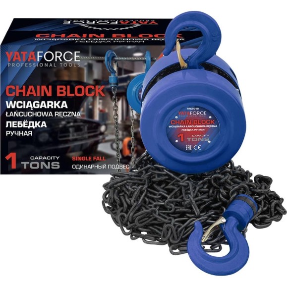 Таль ручная 1т YATAFORCE YF-TRC9010(65612)