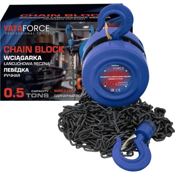 Таль ручная YATAFORCE 0.5т YF-TRC9005(65610) Таль ручная YATAFORCE 0.5т YF-TRC9005(65610)