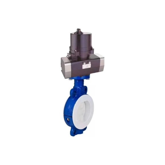 Затвор дисковый DN.ru WCB-WCB-PTFE-PTFE-Fb-H Ду50 Ру16 электропривод 220В D050-81419 Затвор дисковый DN.ru WCB-WCB-PTFE-PTFE-Fb-H Ду50 Ру16 электропривод 220В D050-81419