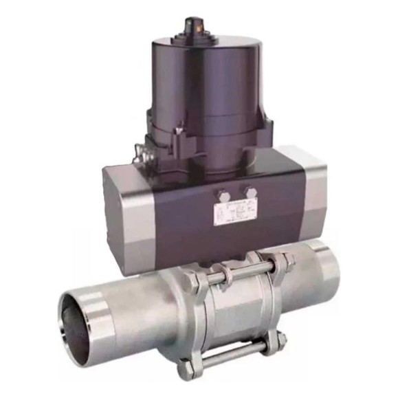 Кран шаровой DN.ru 316-316-PTFE-W-ISO-H LONG Ду50 Ру40 электропривод ЭПВП-007 220В D160-63062 Кран шаровой DN.ru 316-316-PTFE-W-ISO-H LONG Ду50 Ру40 электропривод ЭПВП-007 220В D160-63062