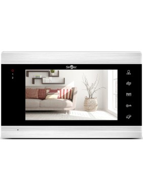Монитор видеодомофона Smartec ST-MS307HMT-SL 7, AHD, серебряный металик smkd0567